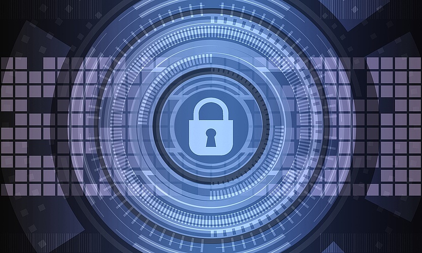 Symbolbild Cyber-Security, Schutz vor Schadsoftware